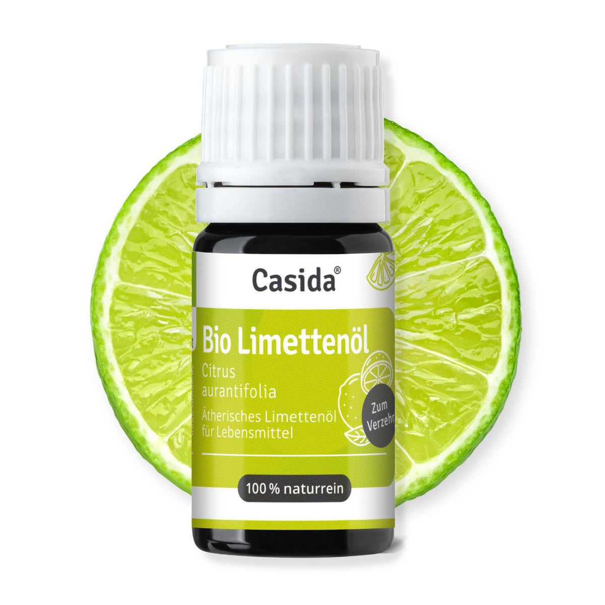 Bio Limettenöl zum Verzehr innerlich