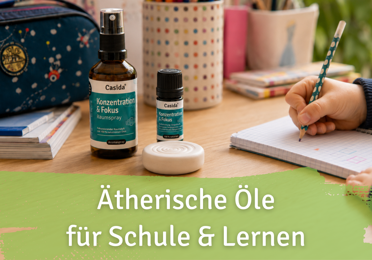 Ätherische Öle für Schule und Lernen: Duftende Begleiter zum Schulstart