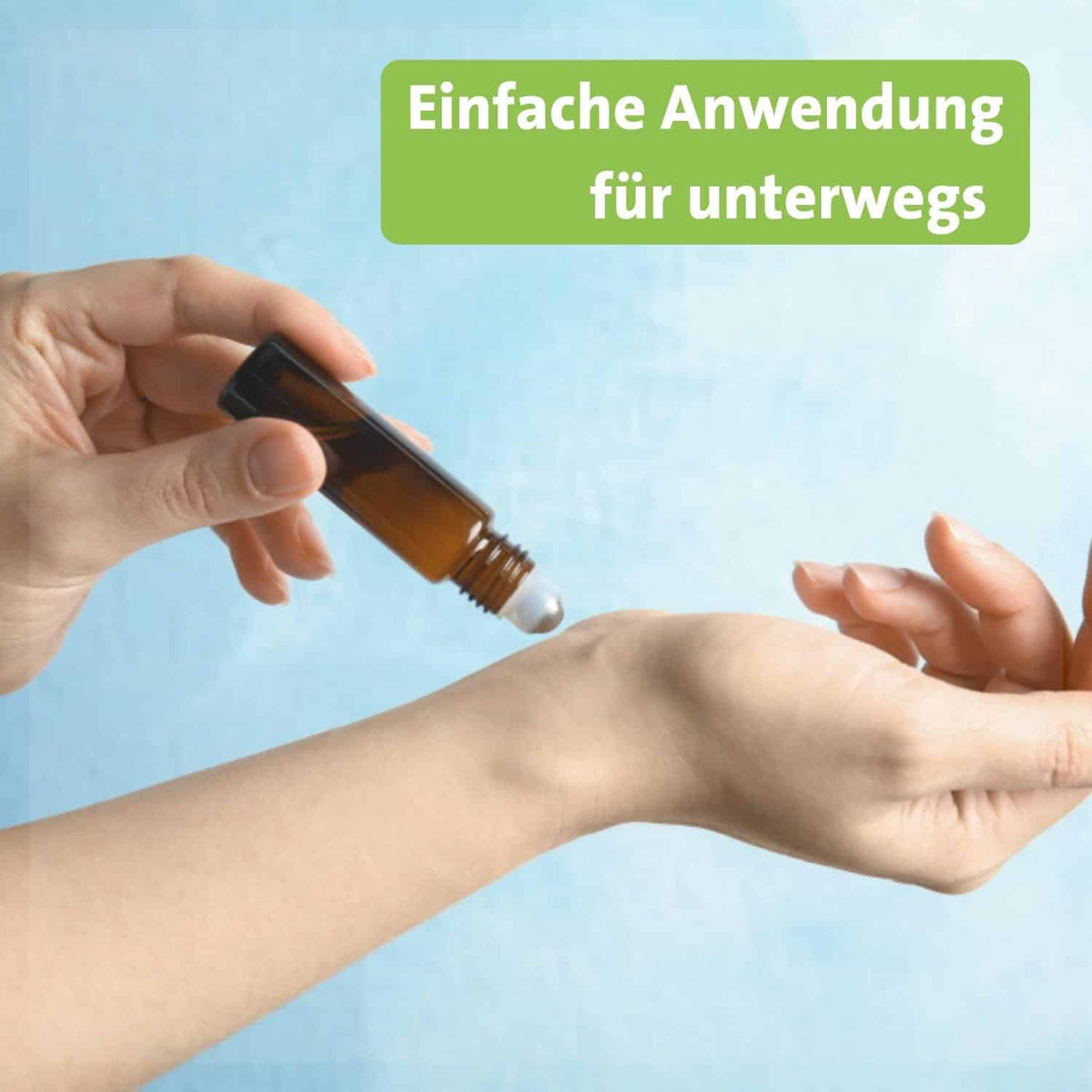 Casida Roll-on Flaschen Set 10 ml Braun Gesichtspflege Aromatherapie Ätherische Öle Duftmischungen Anwendung