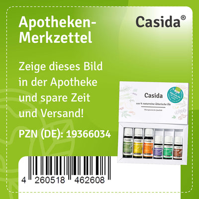 TOP 6 Ätherische Öle in Bio-Qualität – innerlich zum Einnehmen
Apotheke