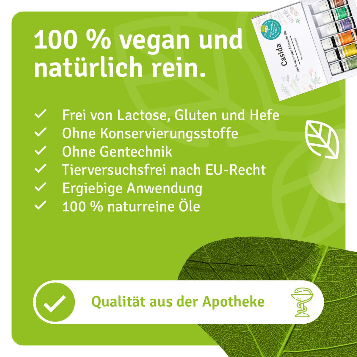 TOP 6 Ätherische Öle in Bio-Qualität – innerlich zum Einnehmen natürliche Inhaltsstoffe