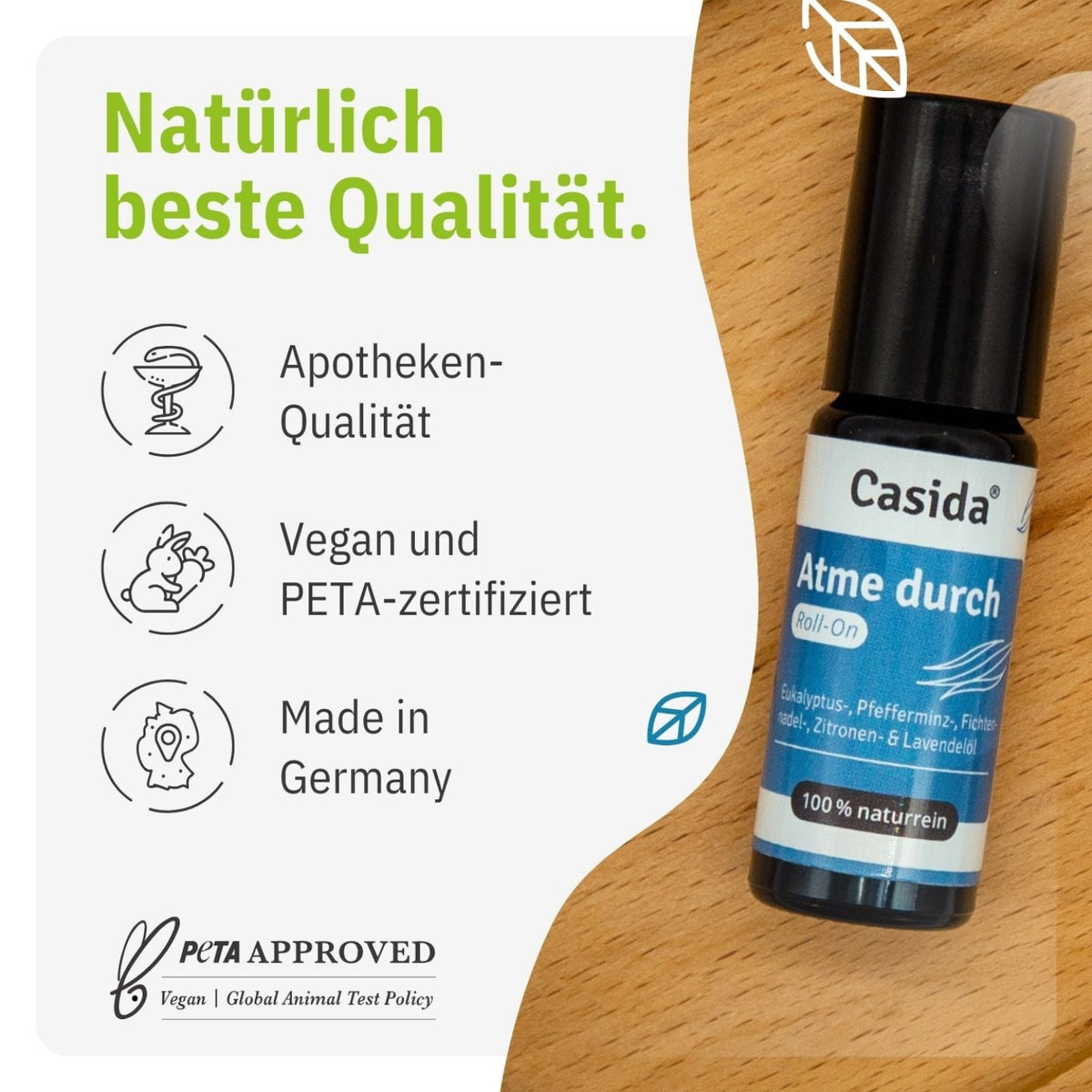 Atme durch Roll-On tierversuchsfrei