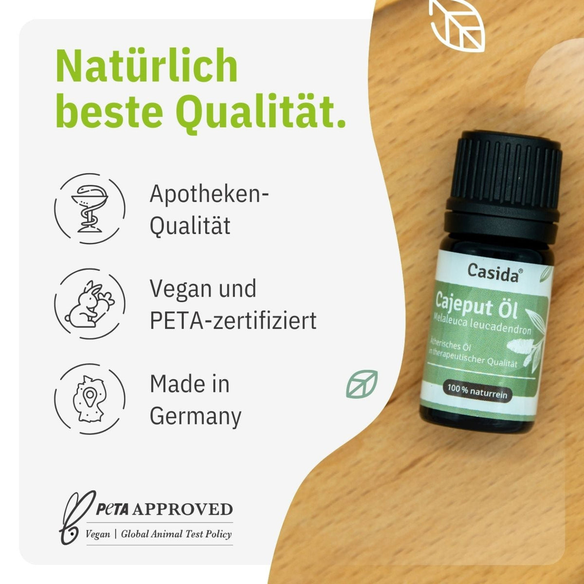 Cajeput Öl tierversuchsfrei