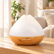 Hochwertiger Aroma Diffuser für ätherische Öle mit LED Licht