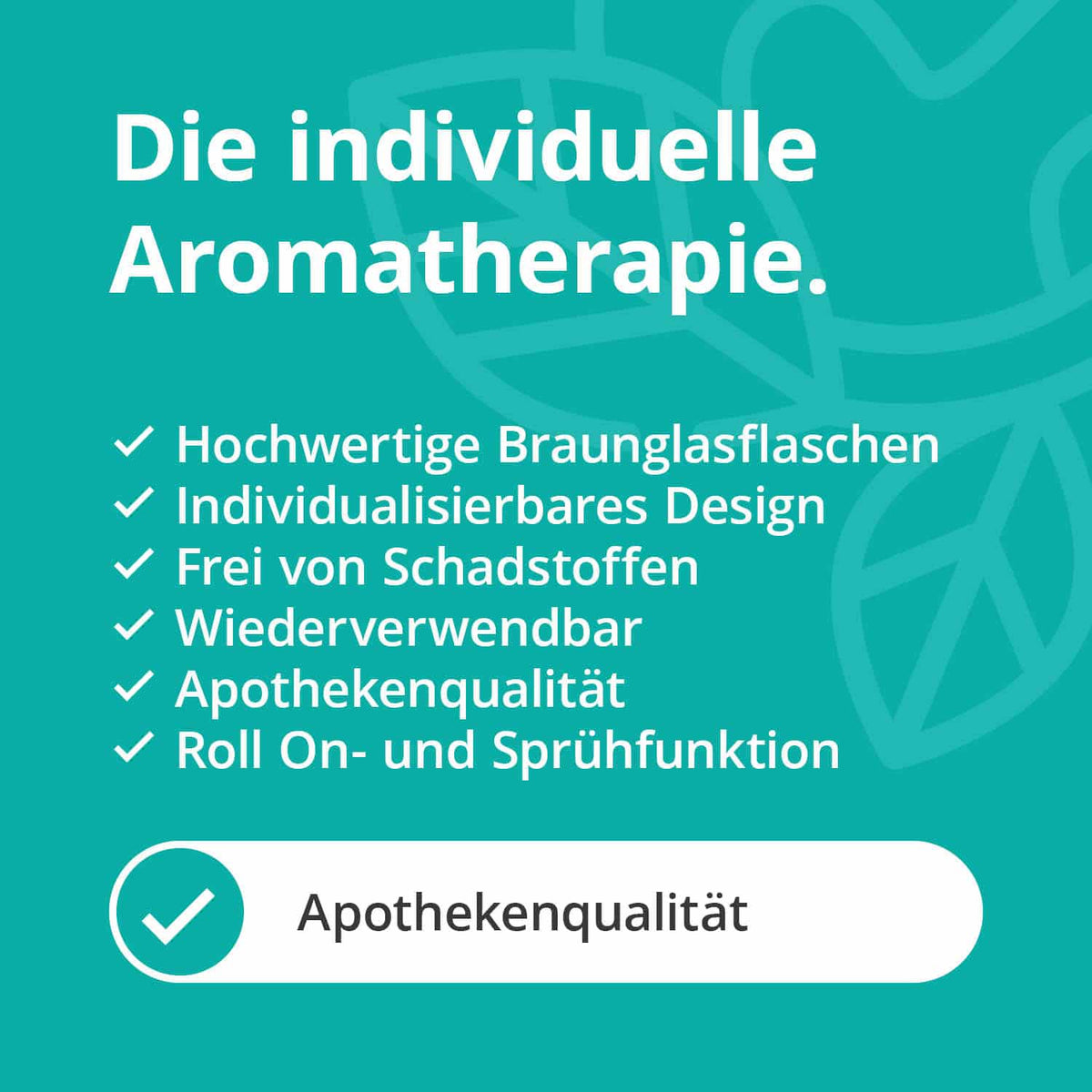 Casida Aromatherapie Einsteiger Set A3230241 Roll On Sprühflasche 10 ml 20 ml 100 ml ätherische Öle Braunglas5
