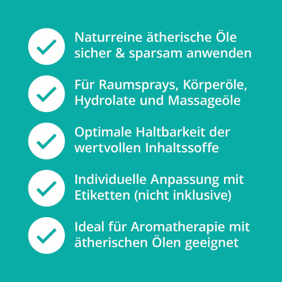 Casida Aromatherapie Einsteiger Set A3230241 Roll On Sprühflasche 10 ml 20 ml 100 ml ätherische Öle Braunglas7