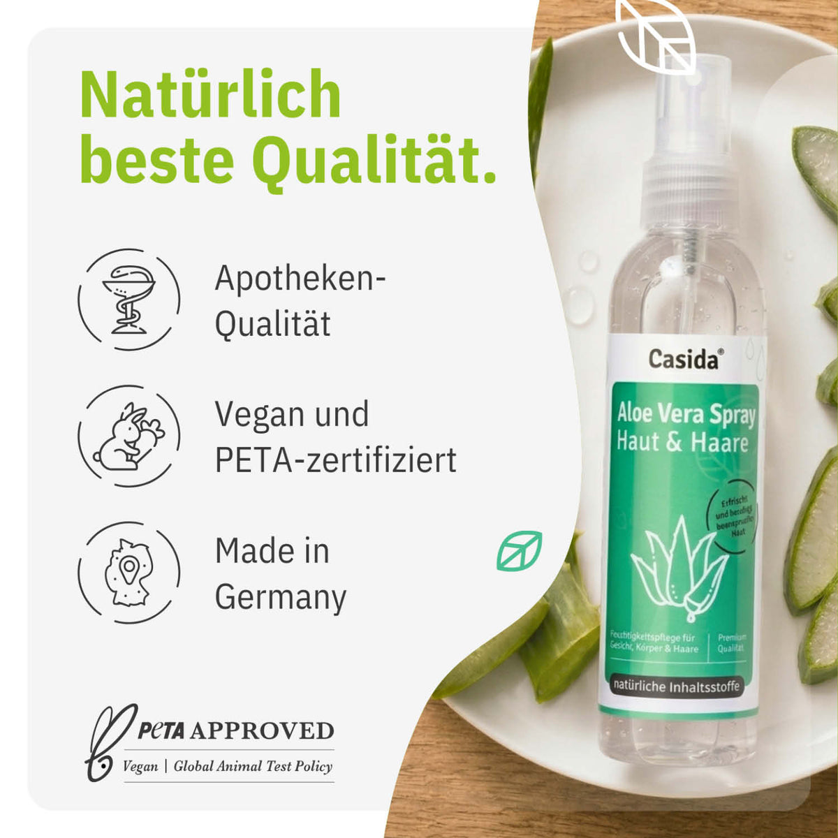 Aloe Vera Spray tierversuchsfrei