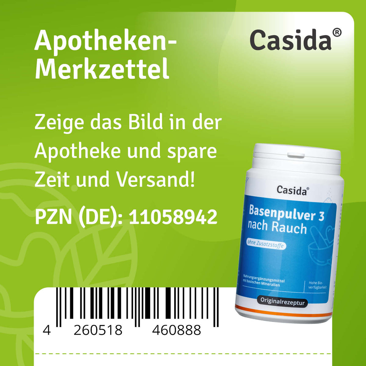 Basenpulver 3 nach Rauch Apotheke