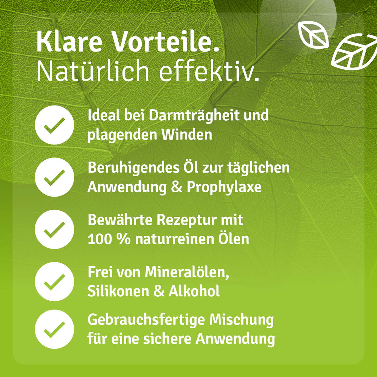 Bauchwohl Massage Öl Vorteile