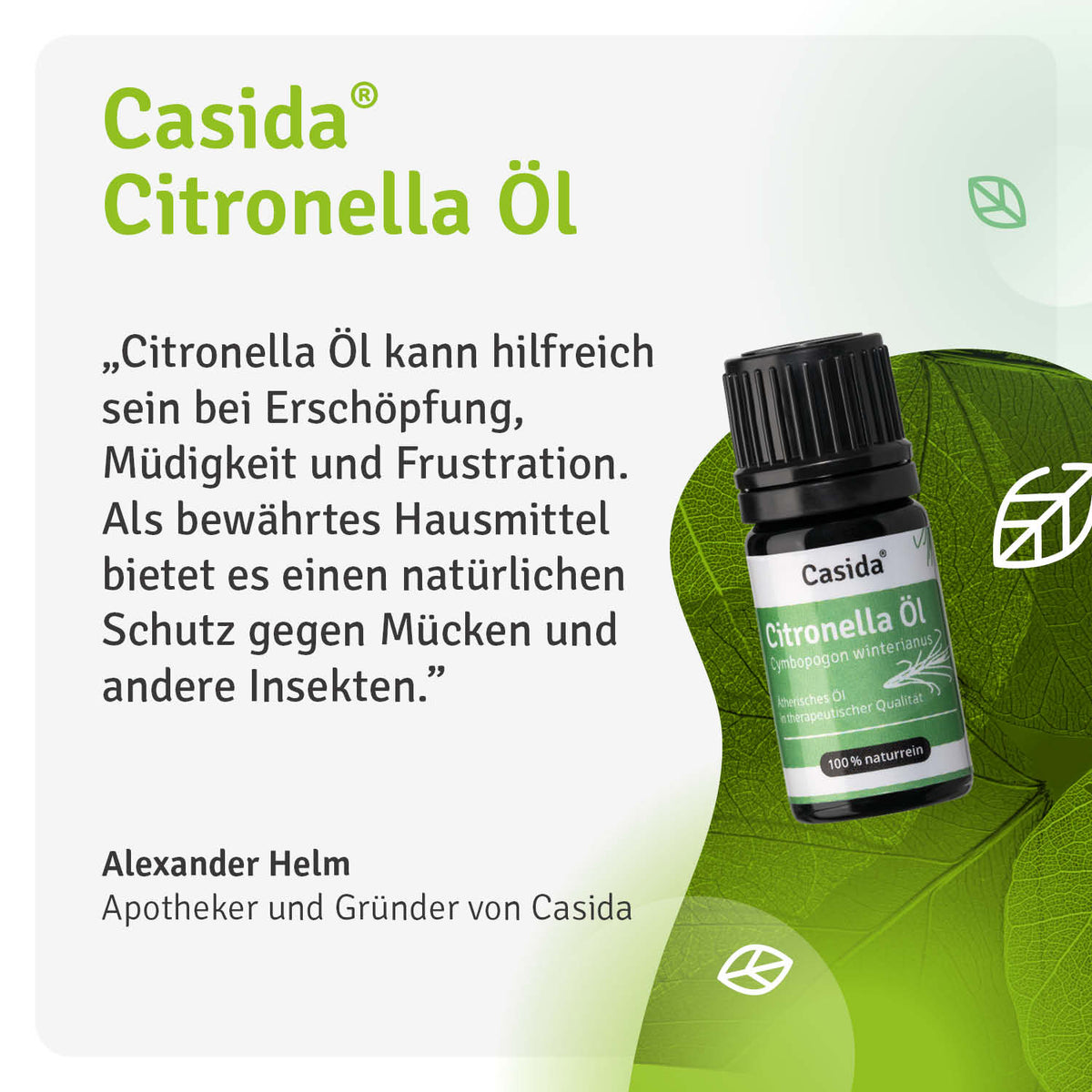 Citronella Öl Casida