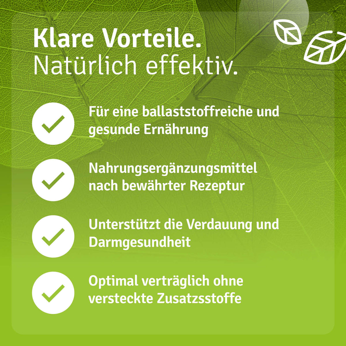 DTX Bitter Kapseln Vorteile