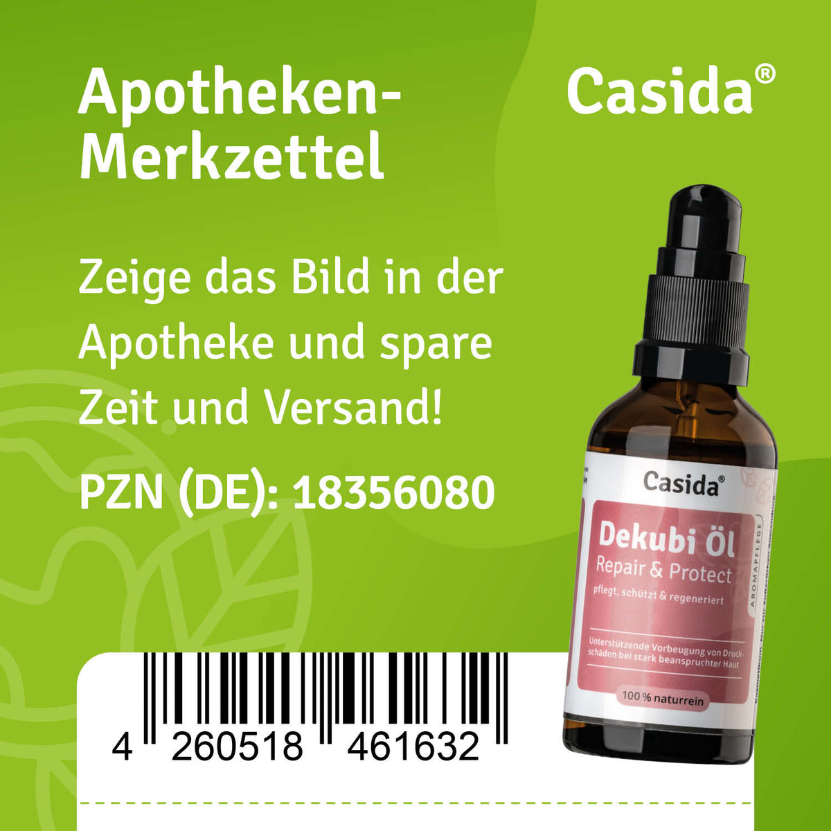 Dekubi Öl Repair & Protect Apotheke
