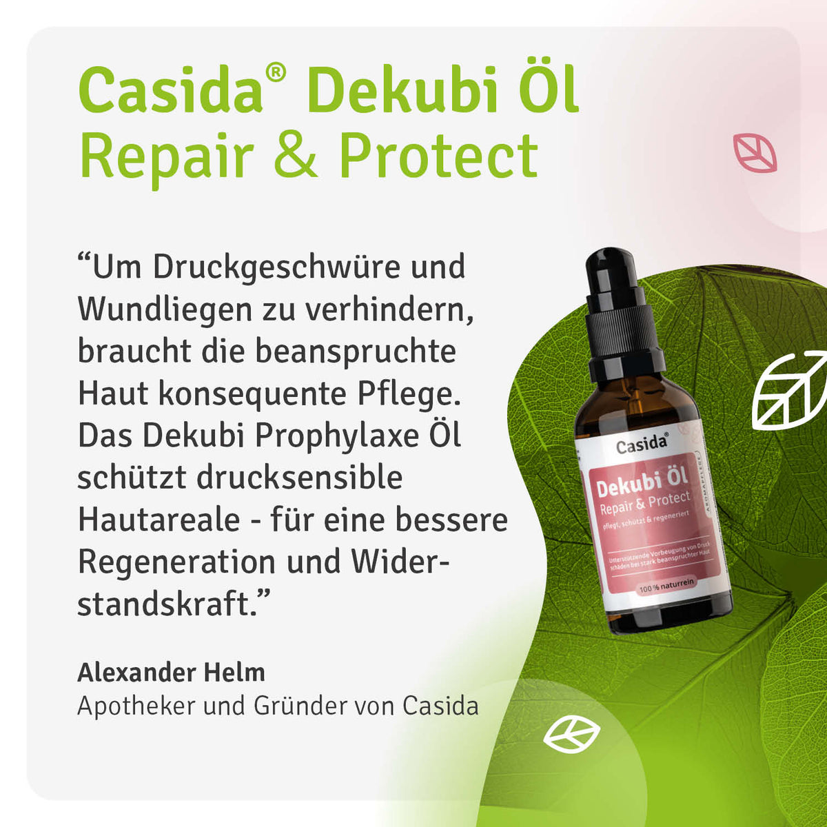 Dekubi Öl Repair & Protect Casida