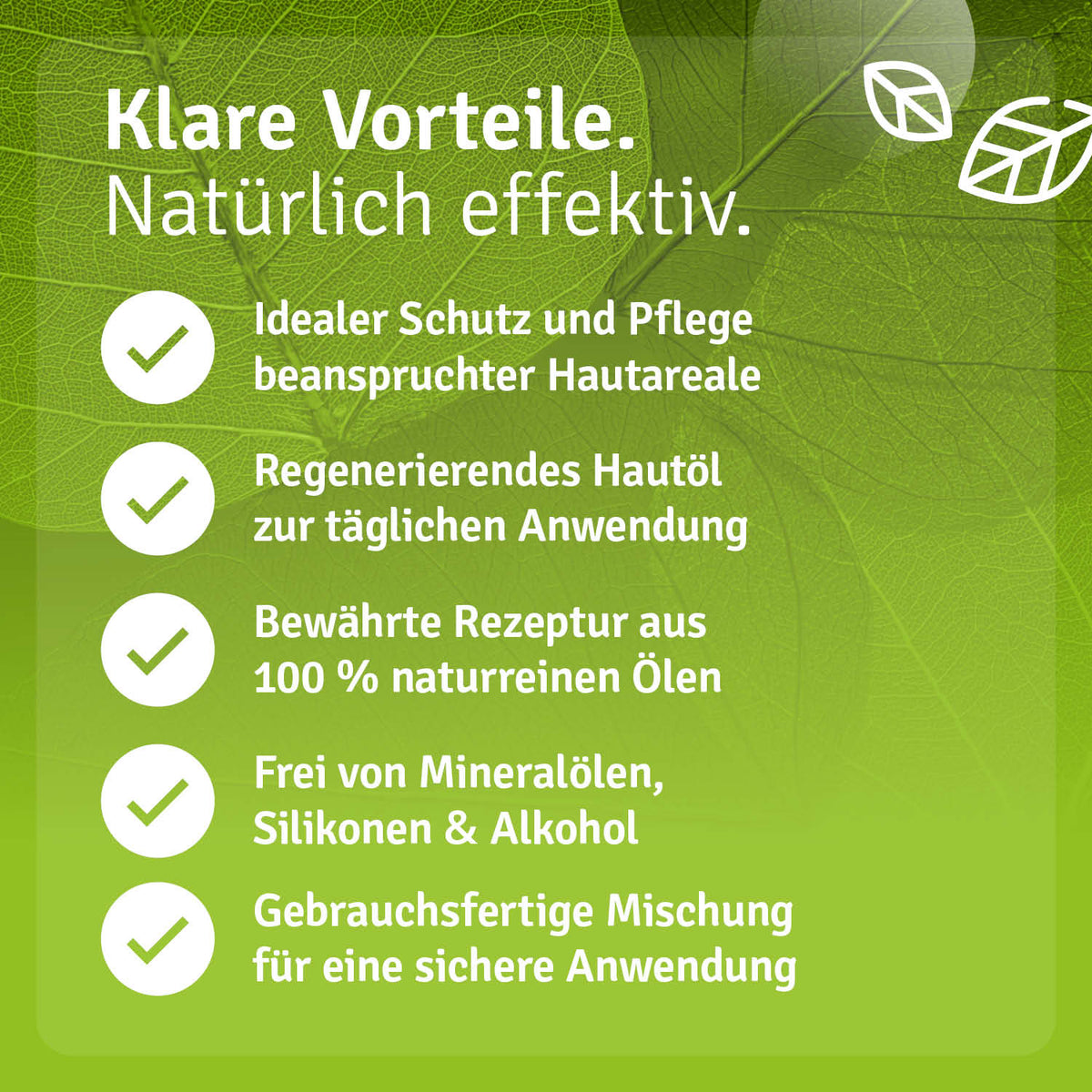 Dekubi Öl Repair & Protect Vorteile