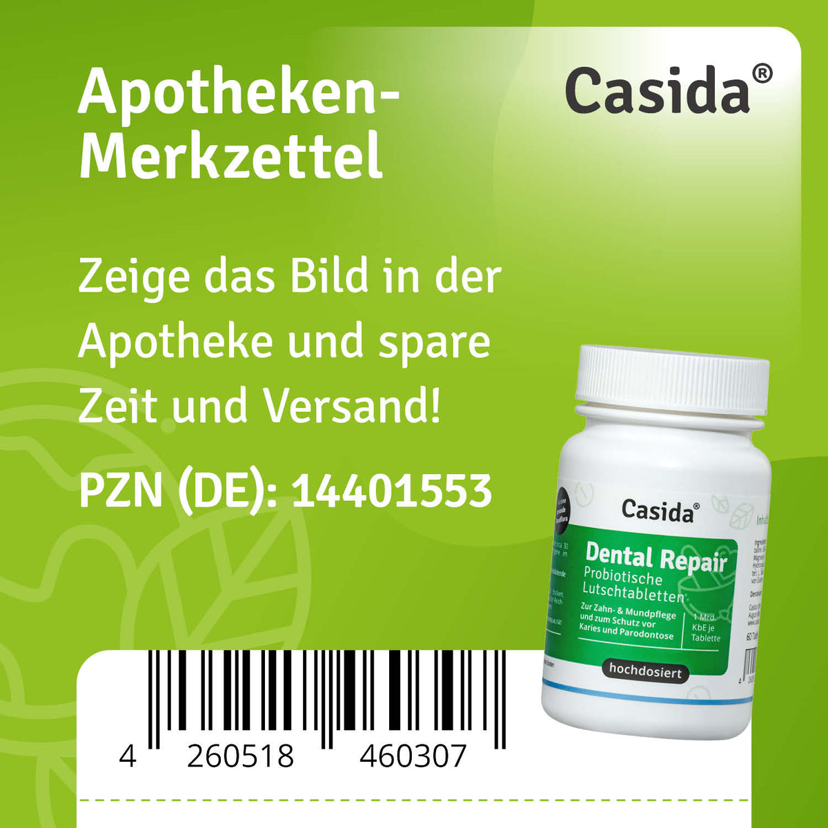Dental Repair Lutschtabletten Apotheke