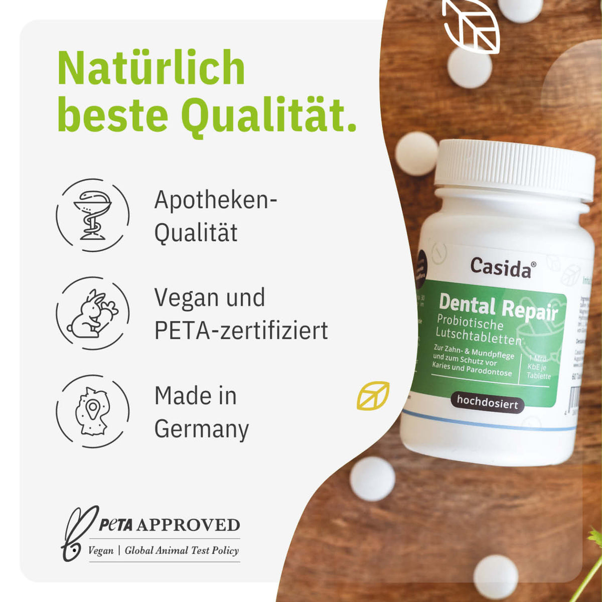 Dental Repair Lutschtabletten tierversuchsfrei