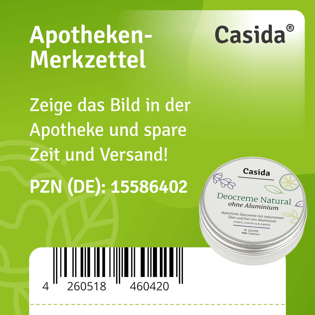 Deocreme Natural Apotheke