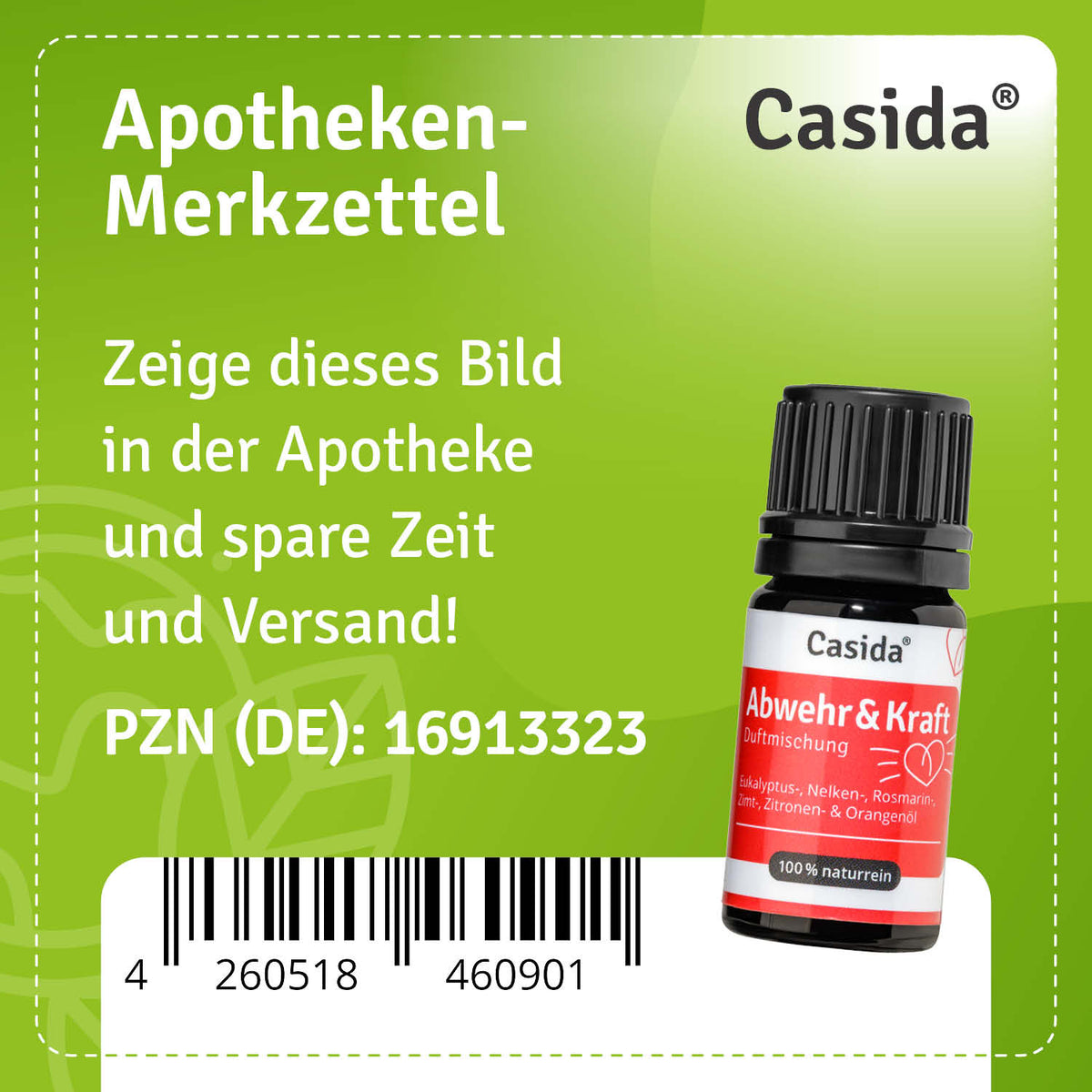 Duftmischung Abwehr & Kraft Apotheke