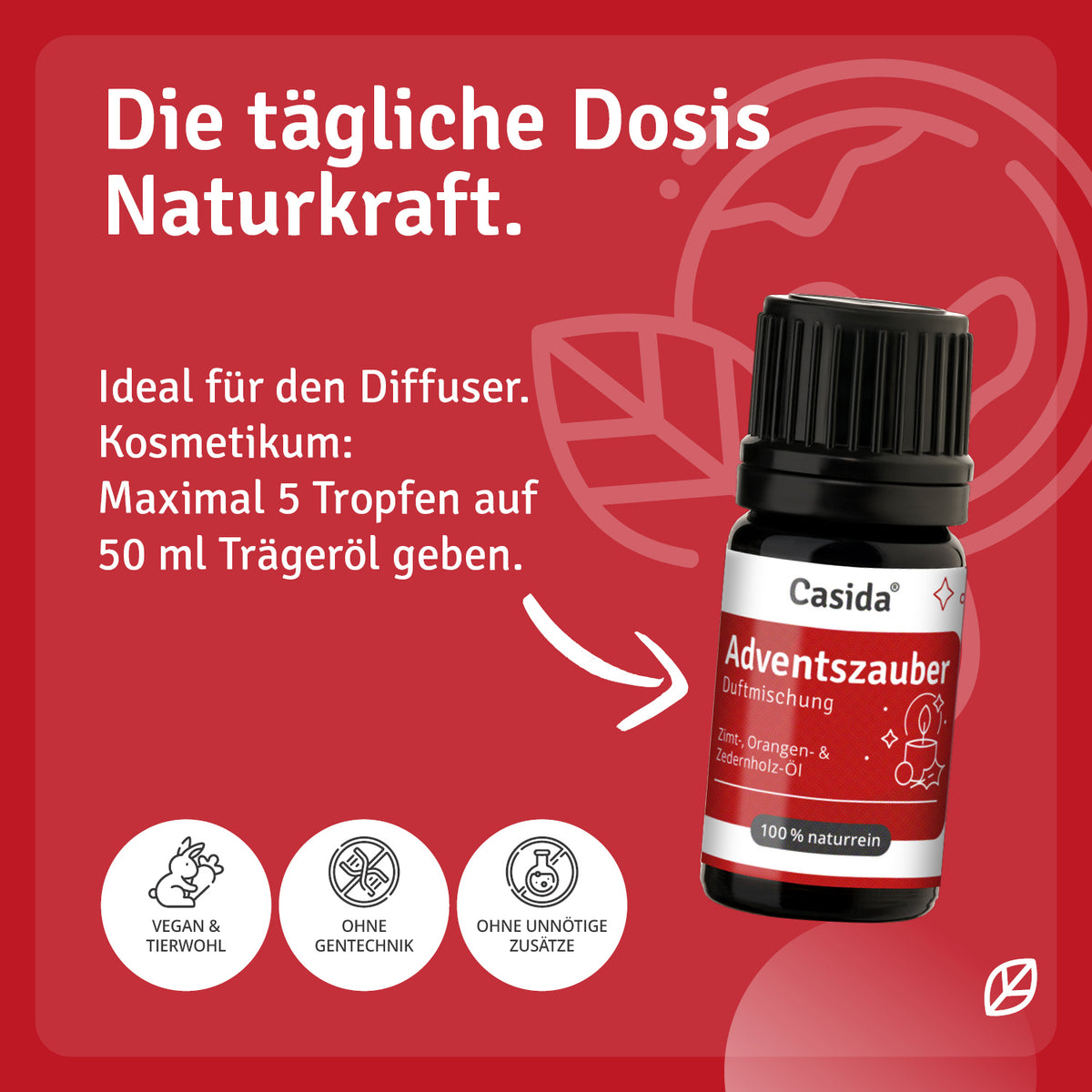 Duftmischung Adventszauber Anwendung