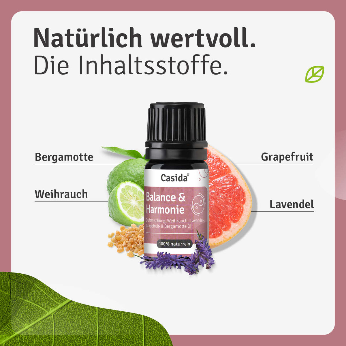 Duftmischung Balance & Harmonie Inhalt