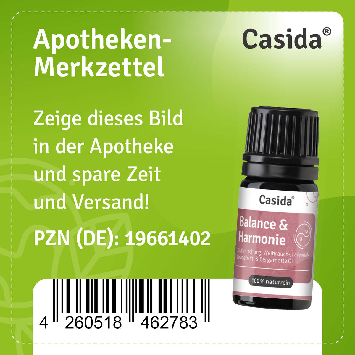 Duftmischung Balance & Harmonie Apotheke