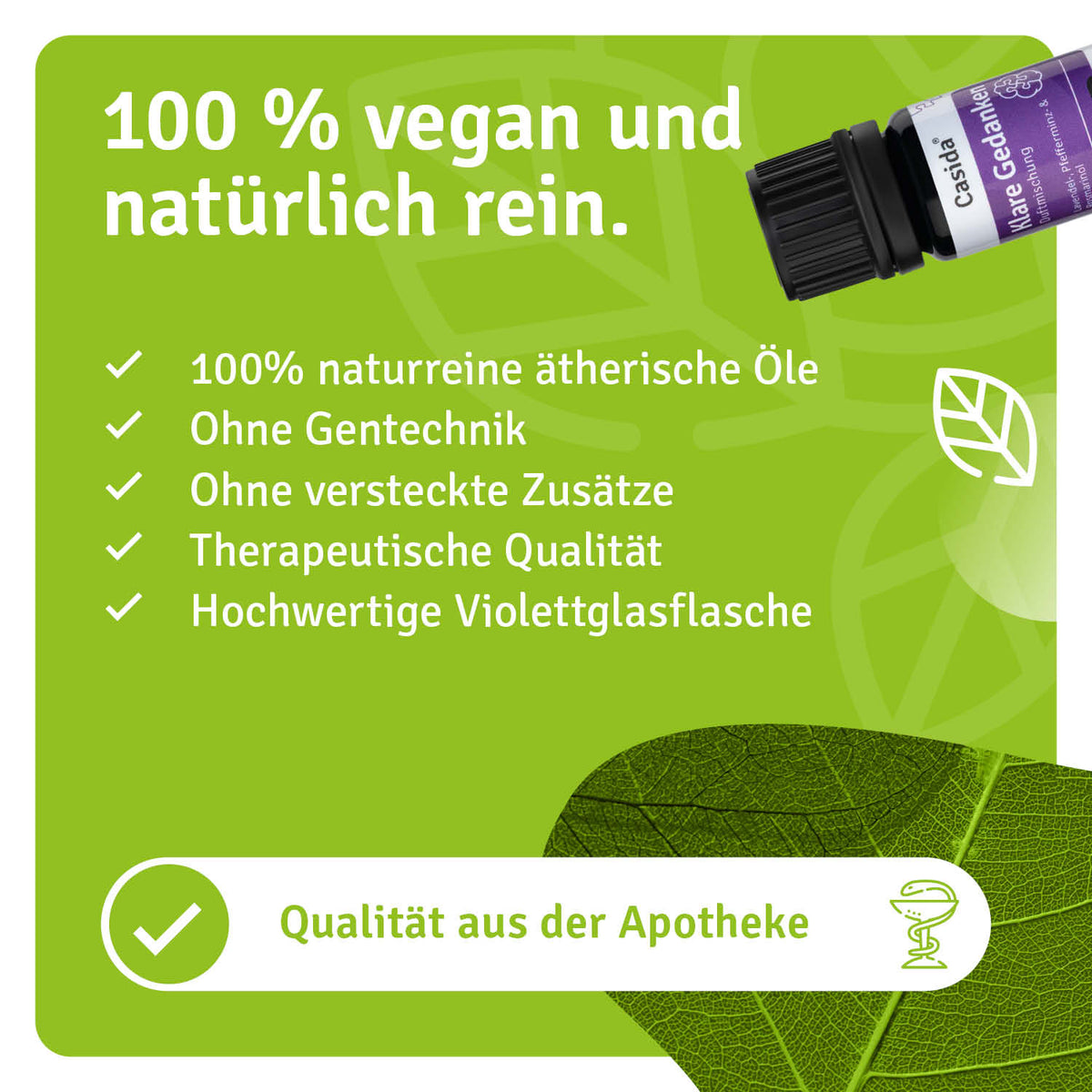 Duftmischung Klare Gedanken natürliche Inhaltsstoffe