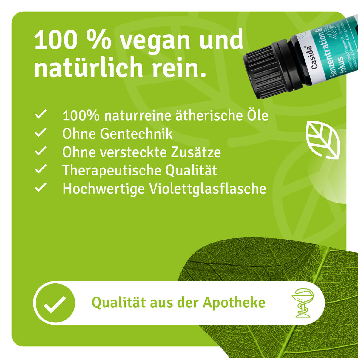 Duftmischung Konzentration & Fokus natürliche Inhaltsstoffe