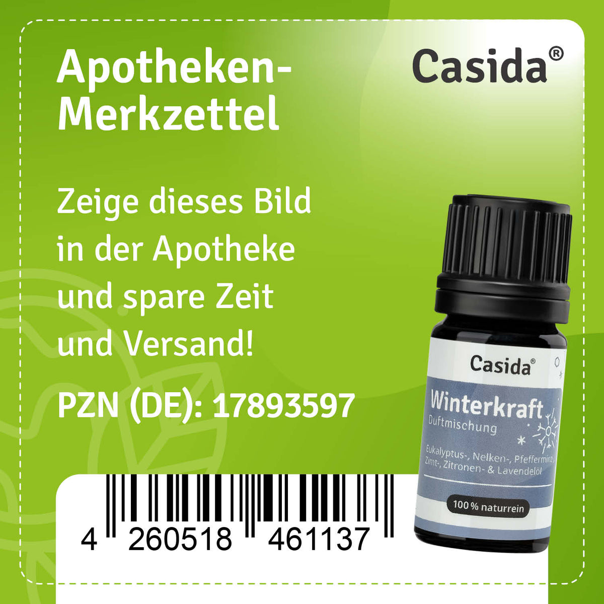 Duftmischung Winterkraft Apotheke