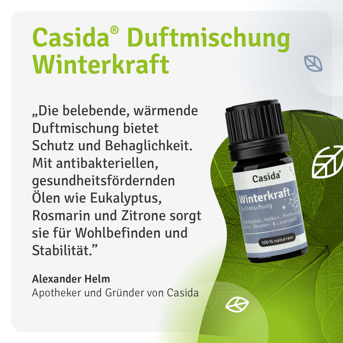 Duftmischung Winterkraft Casida