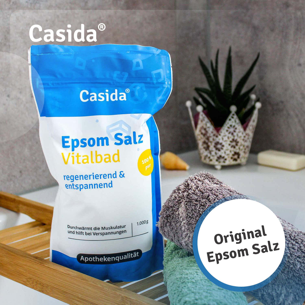 Epsom Salz Vitalbad Regeneration