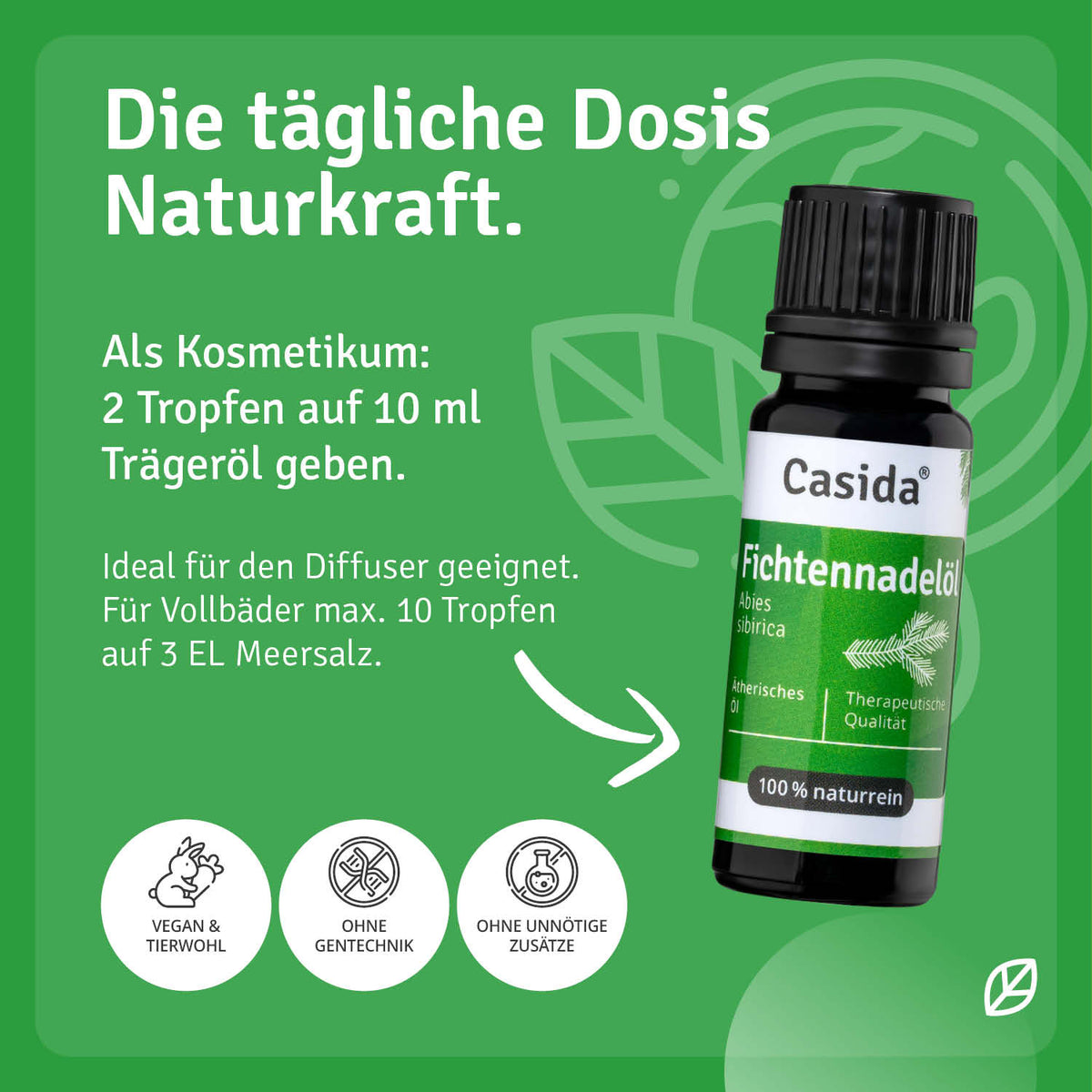 Fichtennadelöl Anwendung