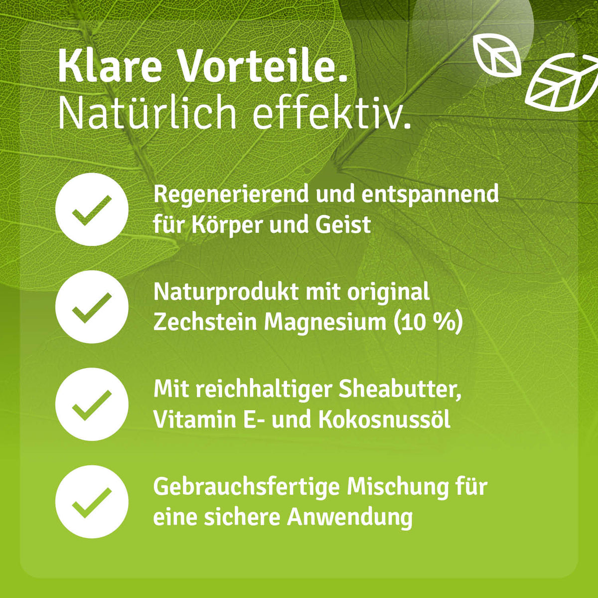 Gute Nacht Magnesium Creme Vorteile