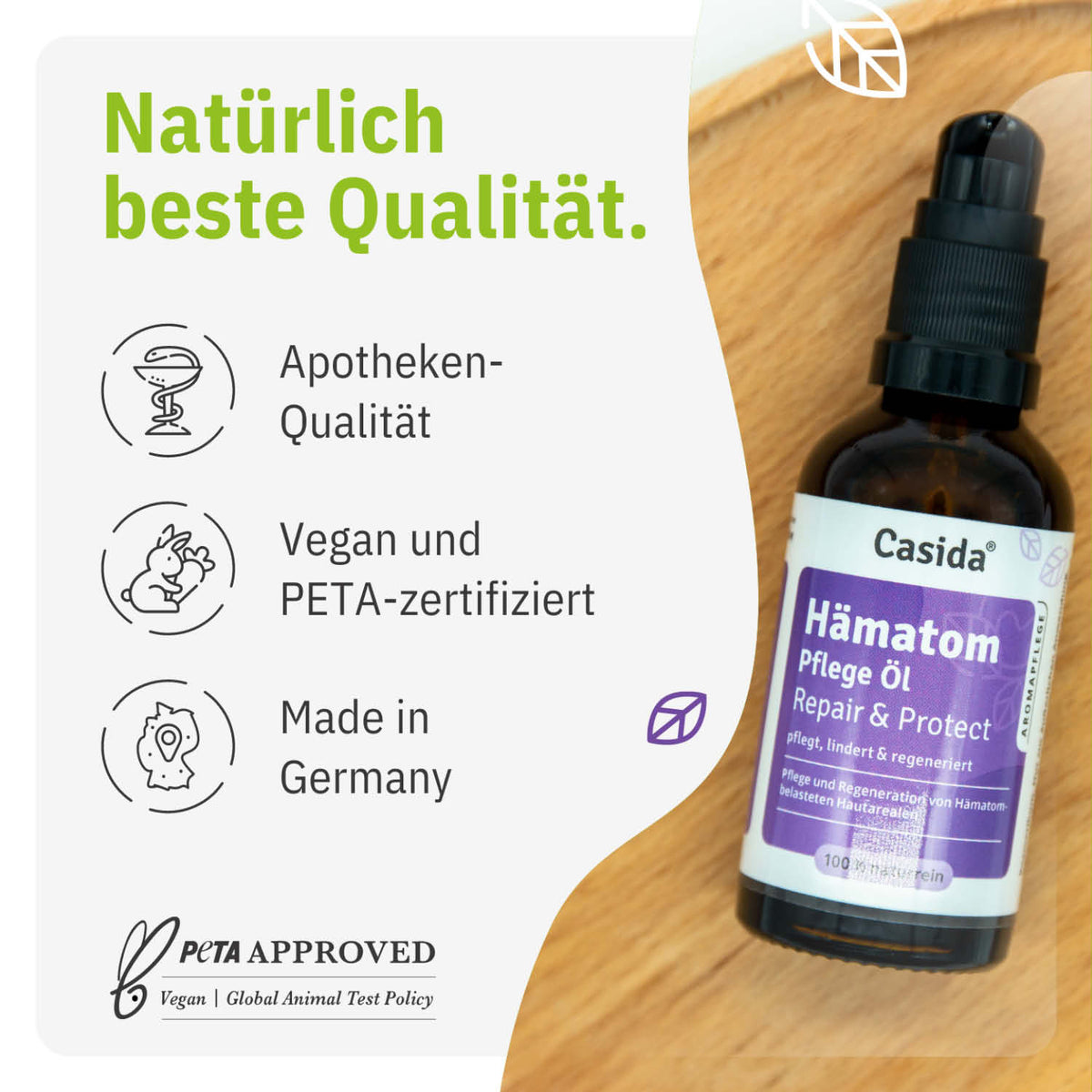 Hämatom Pflege Öl Repair & Protect tierversuchsfrei