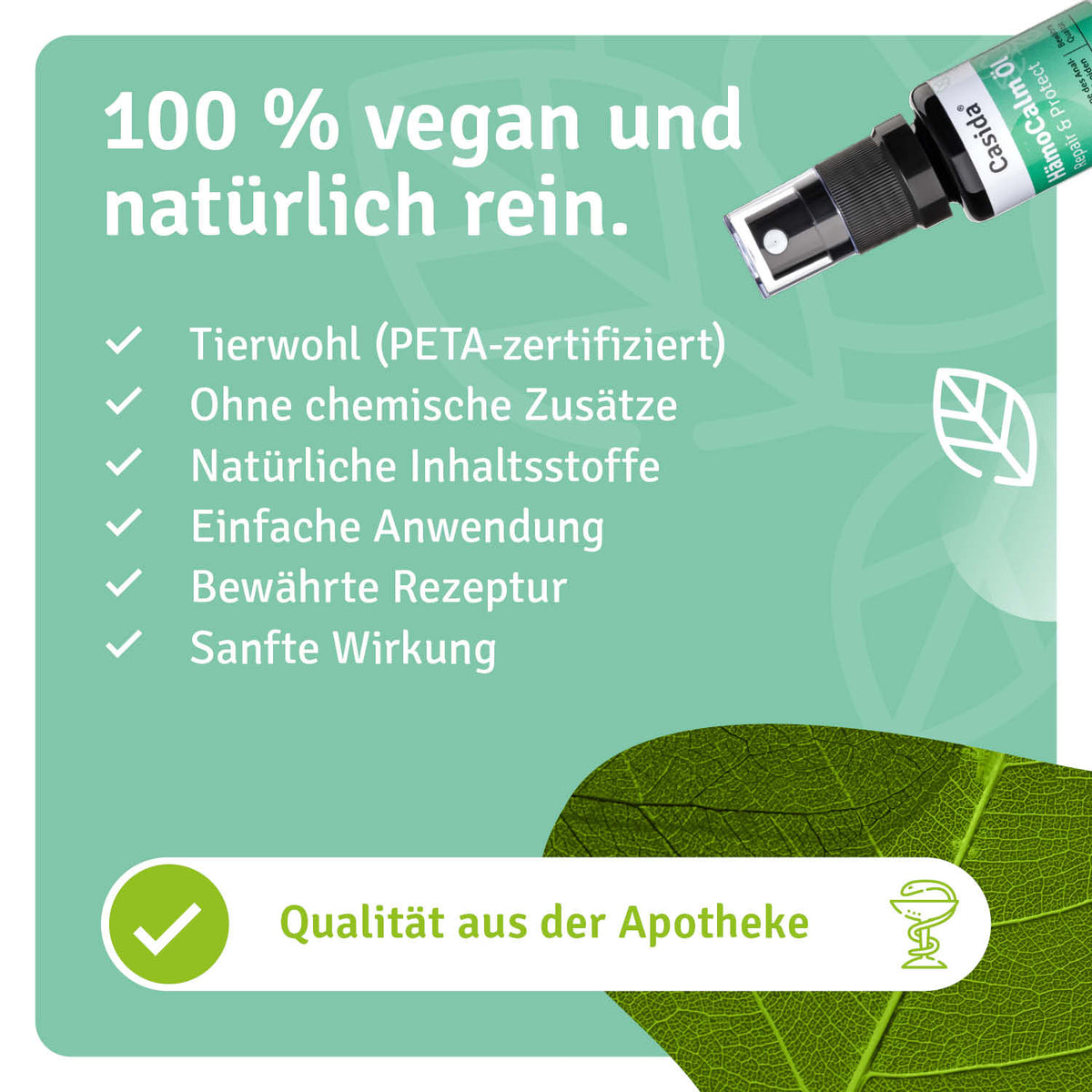 HämoCalm Öl Repair & Protect natürliche Inhaltsstoffe