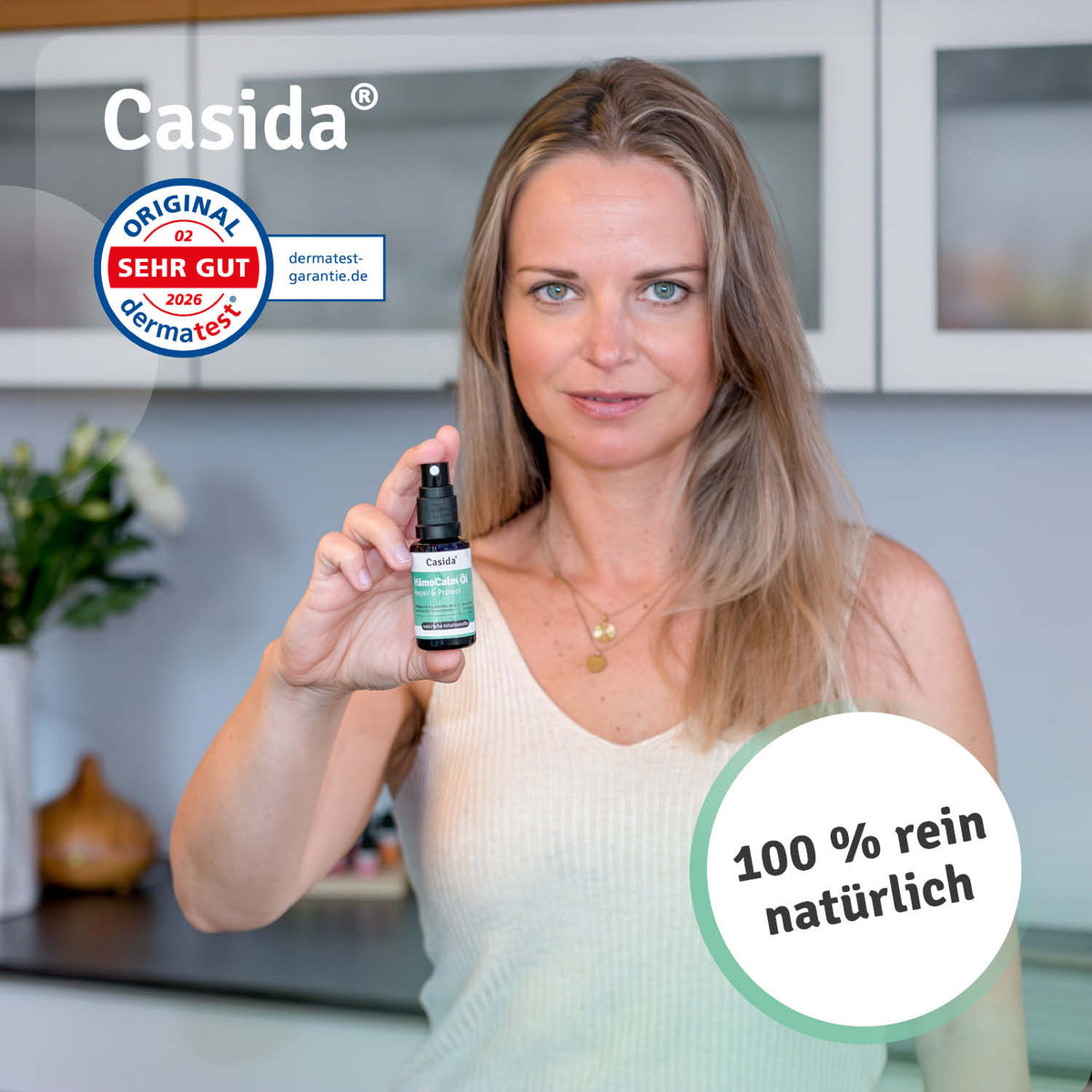 HämoCalm Öl Spray bei Afterjucken Wirkung