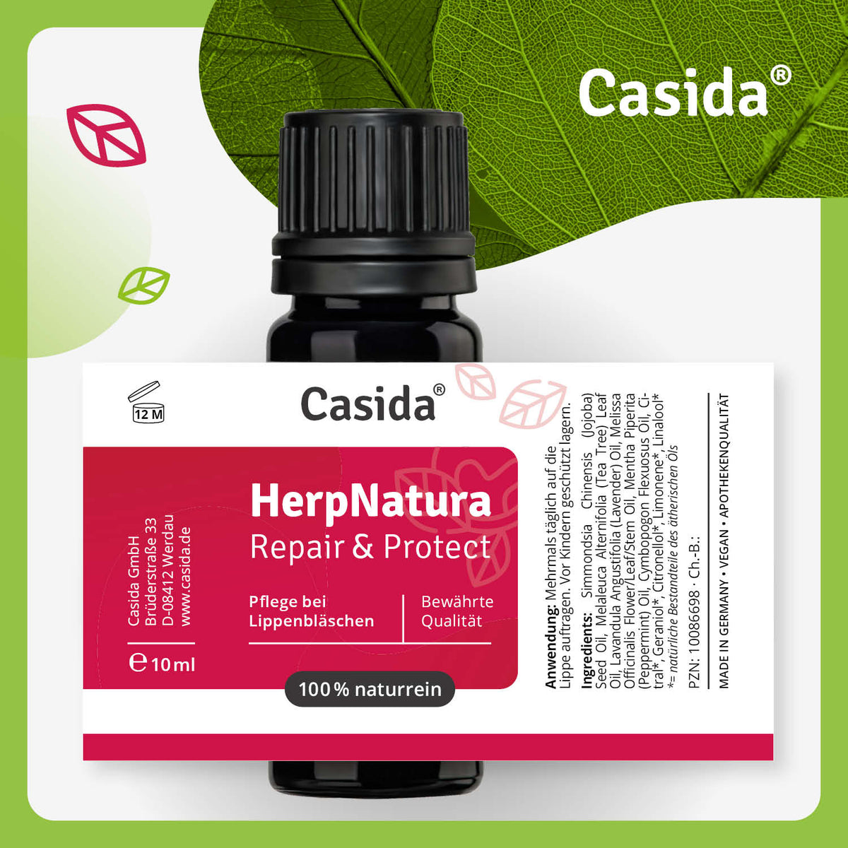 HerpNatura Repair & Protect Etikett
