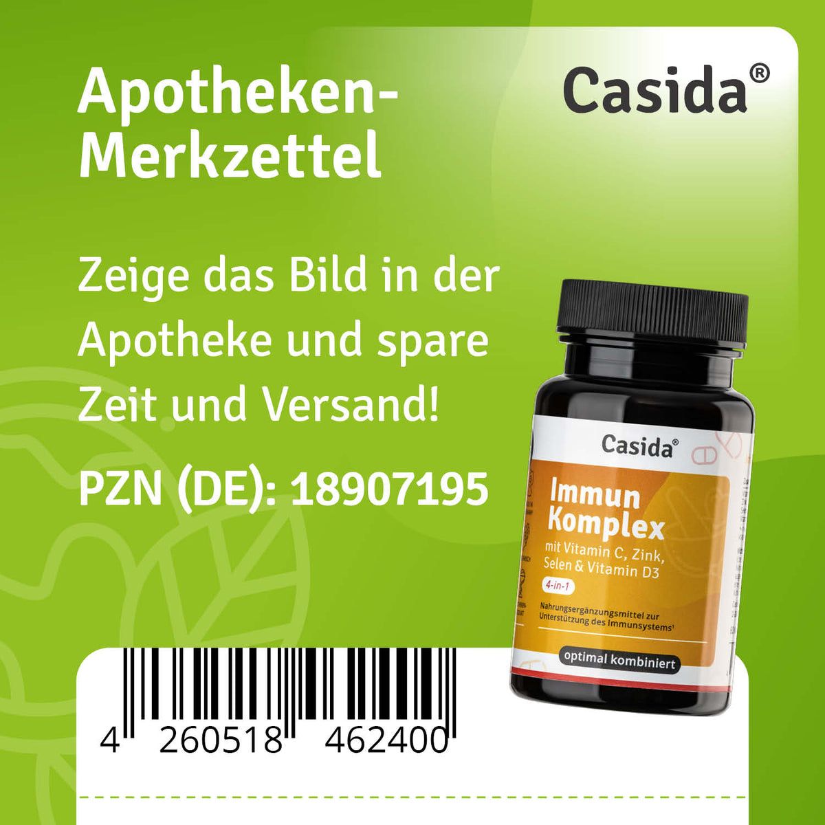 Immun Komplex mit Vitamin C, Zink, Selen und Vitamin D3 Apotheke