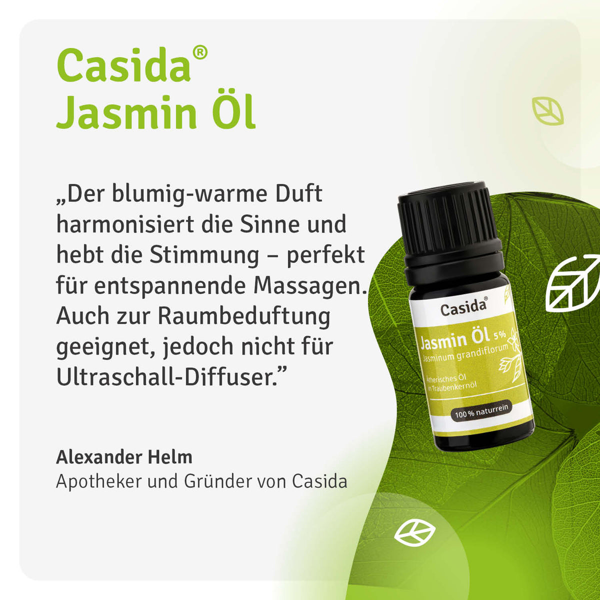 Jasmin Öl 5 % Casida