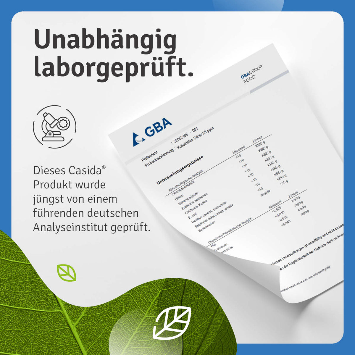 Kolloidales Silber Spray 25 ppm laborgeprüft