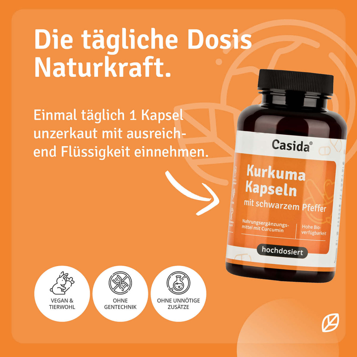 Kurkuma Kapseln Anwendung
