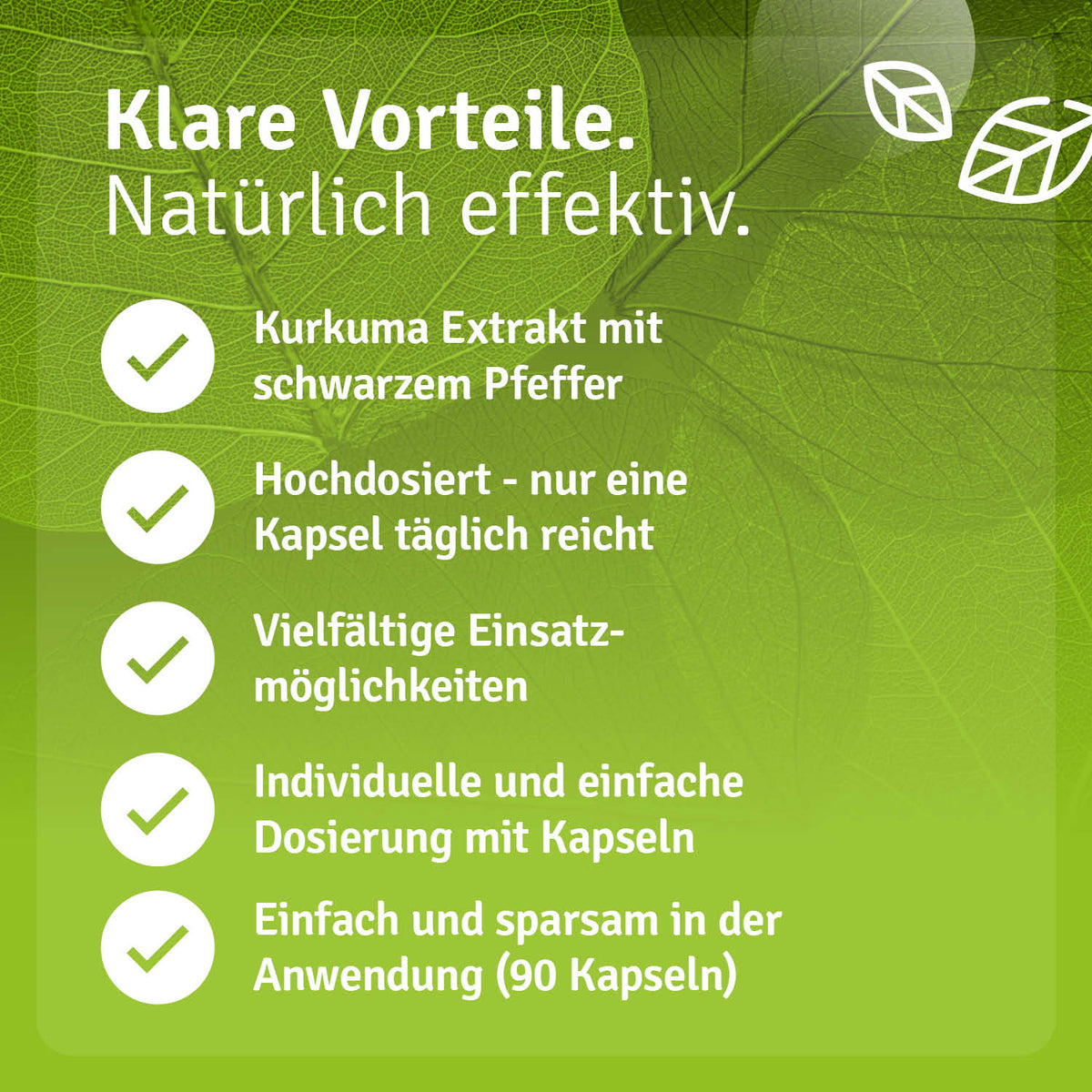 Kurkuma Kapseln Vorteile