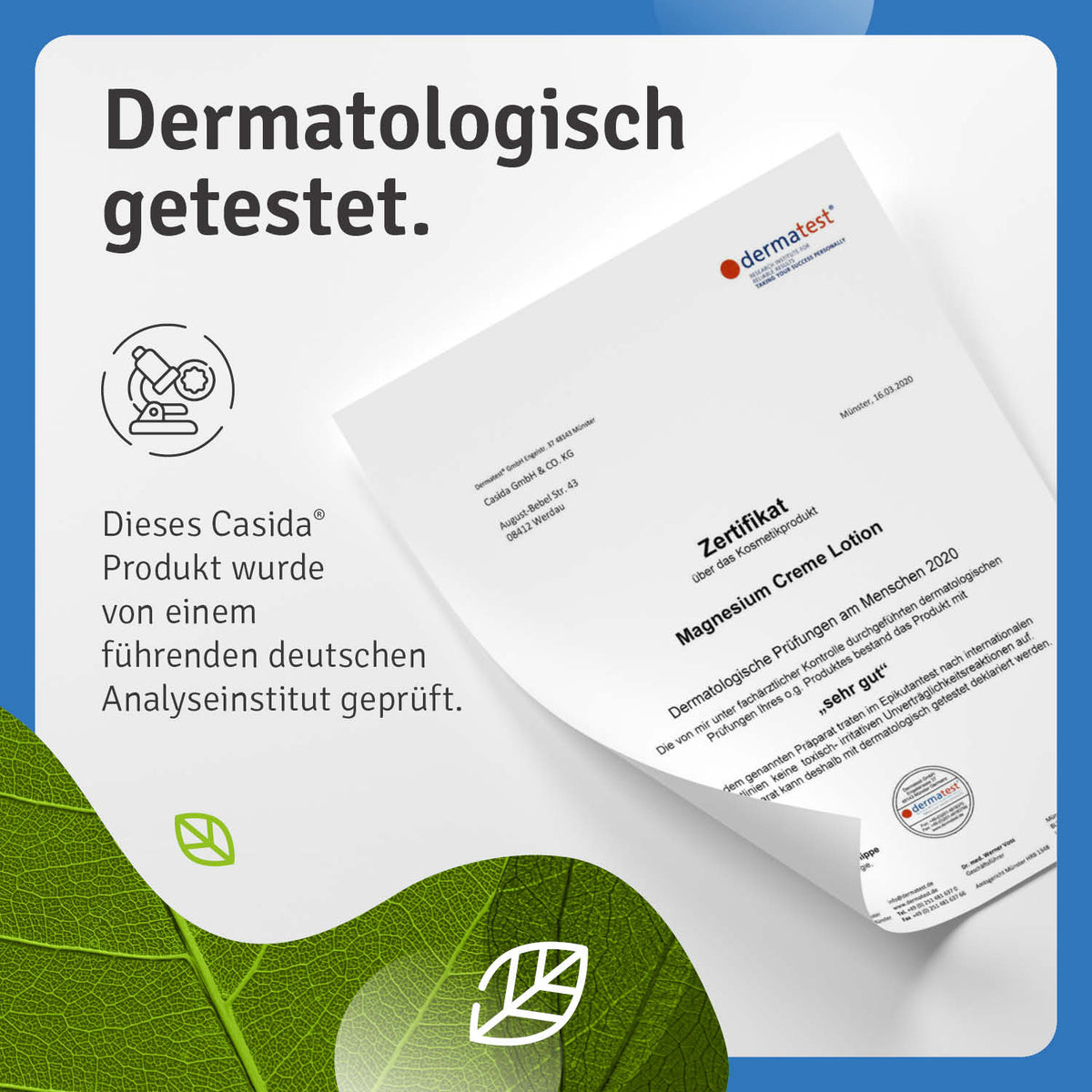 Dermatest Magnesium Creme Lotion