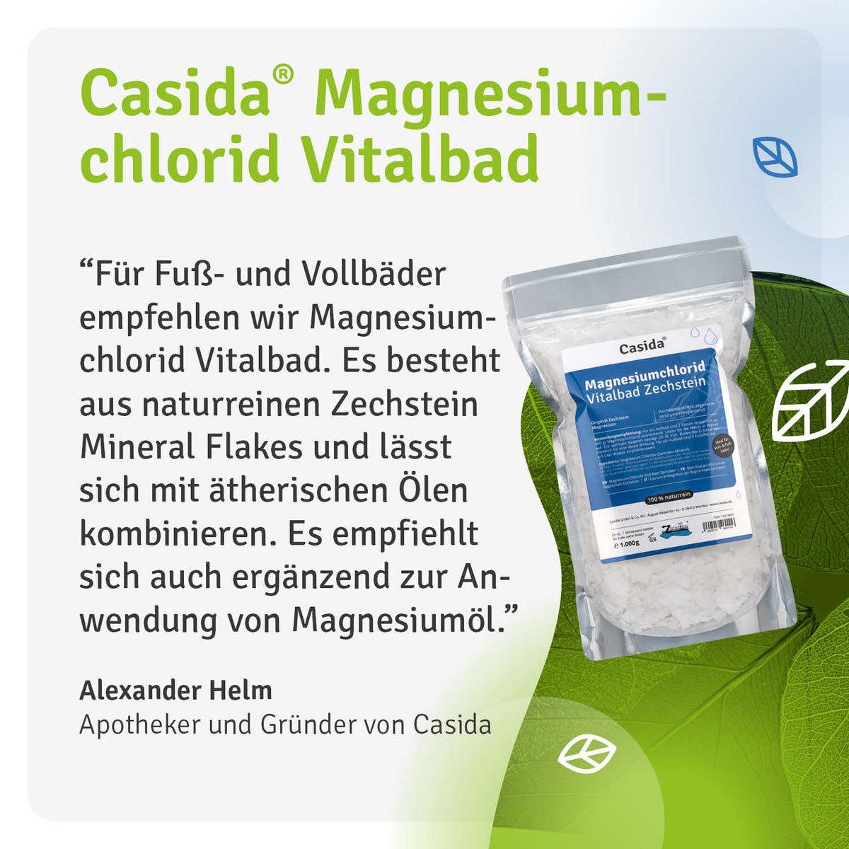 Magnesiumchlorid Vitalbad Zechstein Casida
