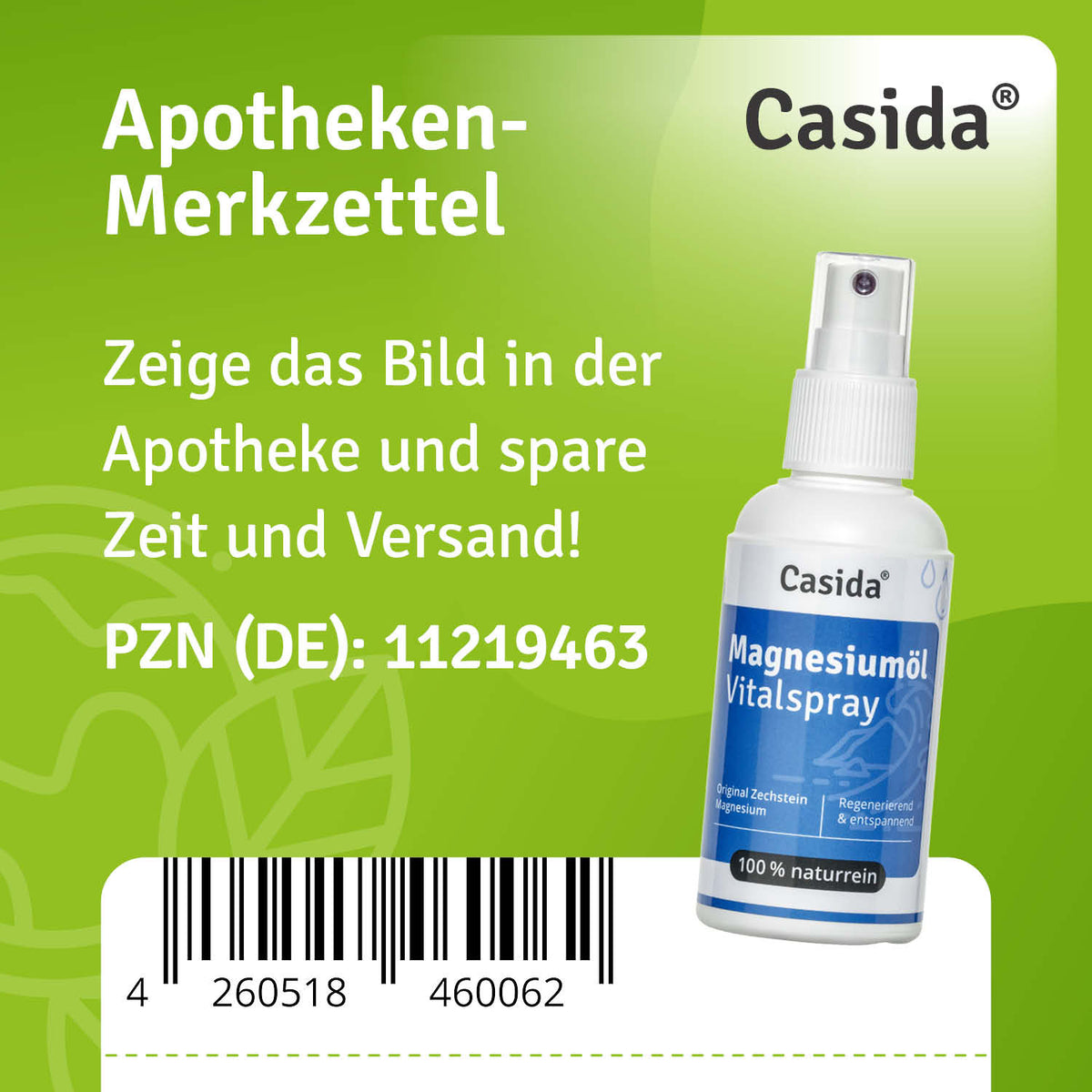 Magnesiumöl Vitalspray Apotheke