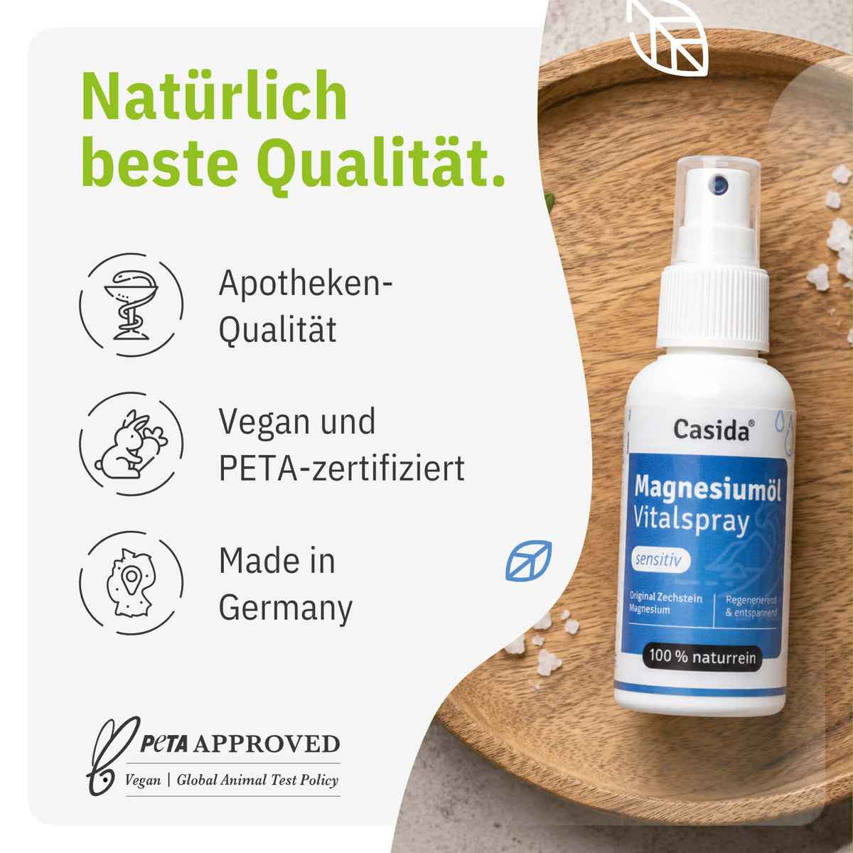 Magnesiumöl Vitalspray Sensitiv tierversuchsfrei