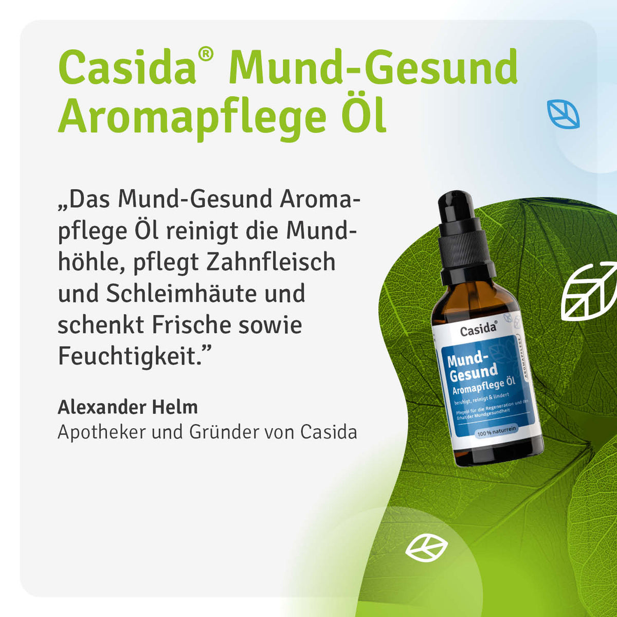 Mund-Gesund Aromapflege Öl Casida