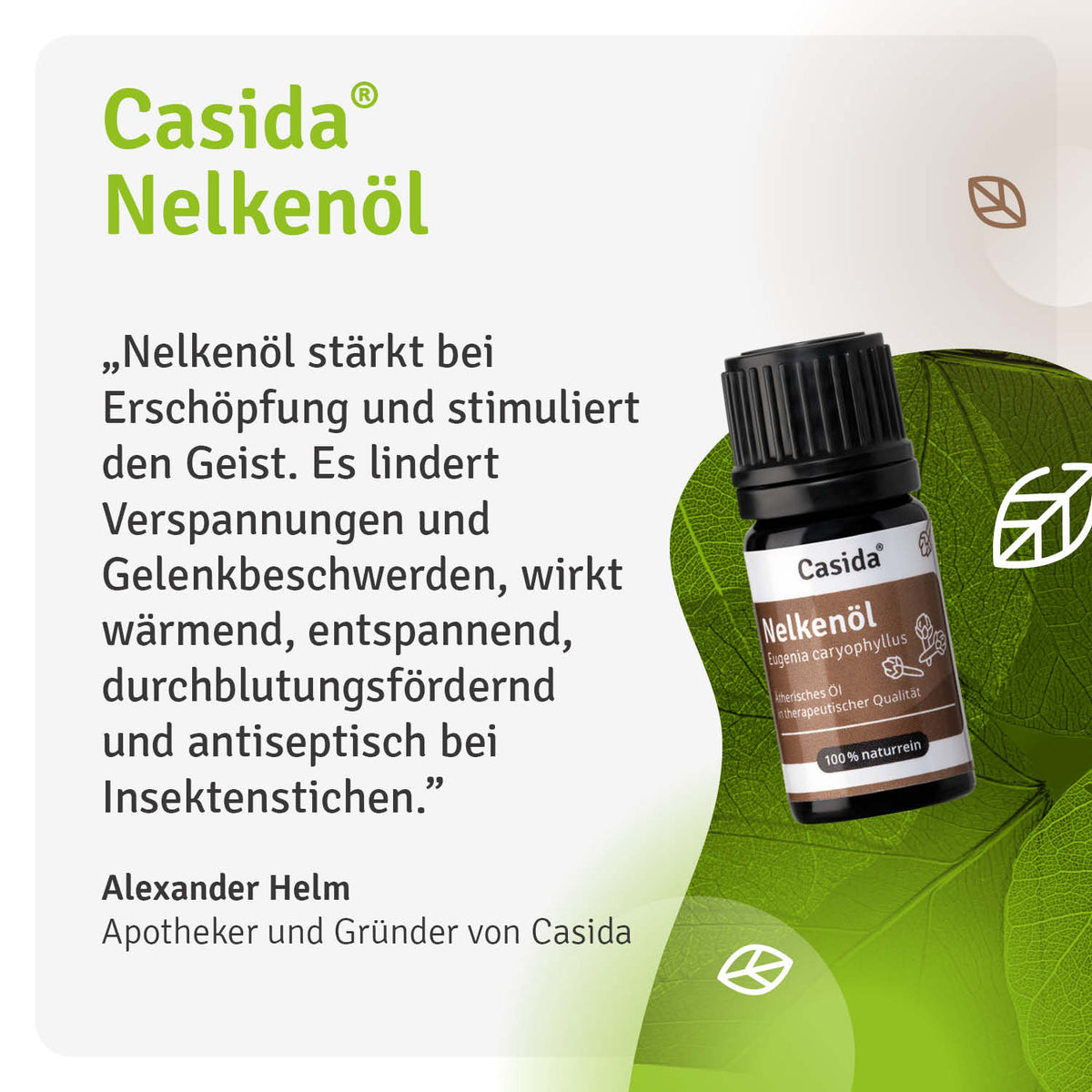 Nelkenöl Casida