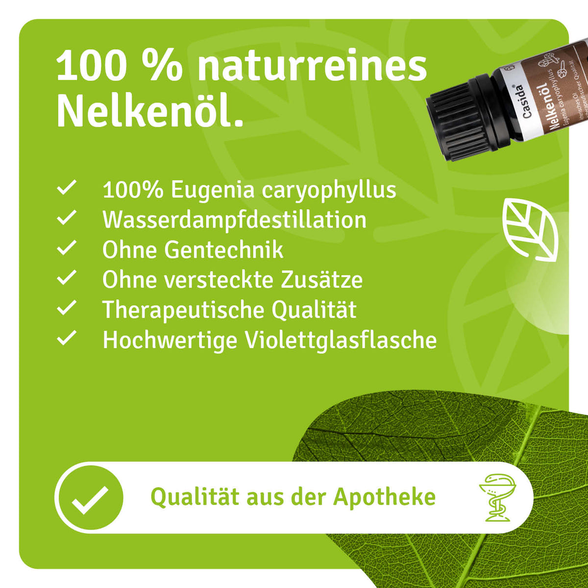Nelkenöl natürliche Inhaltsstoffe