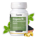 Oregano Öl mit Schwarzkümmelöl Kapseln