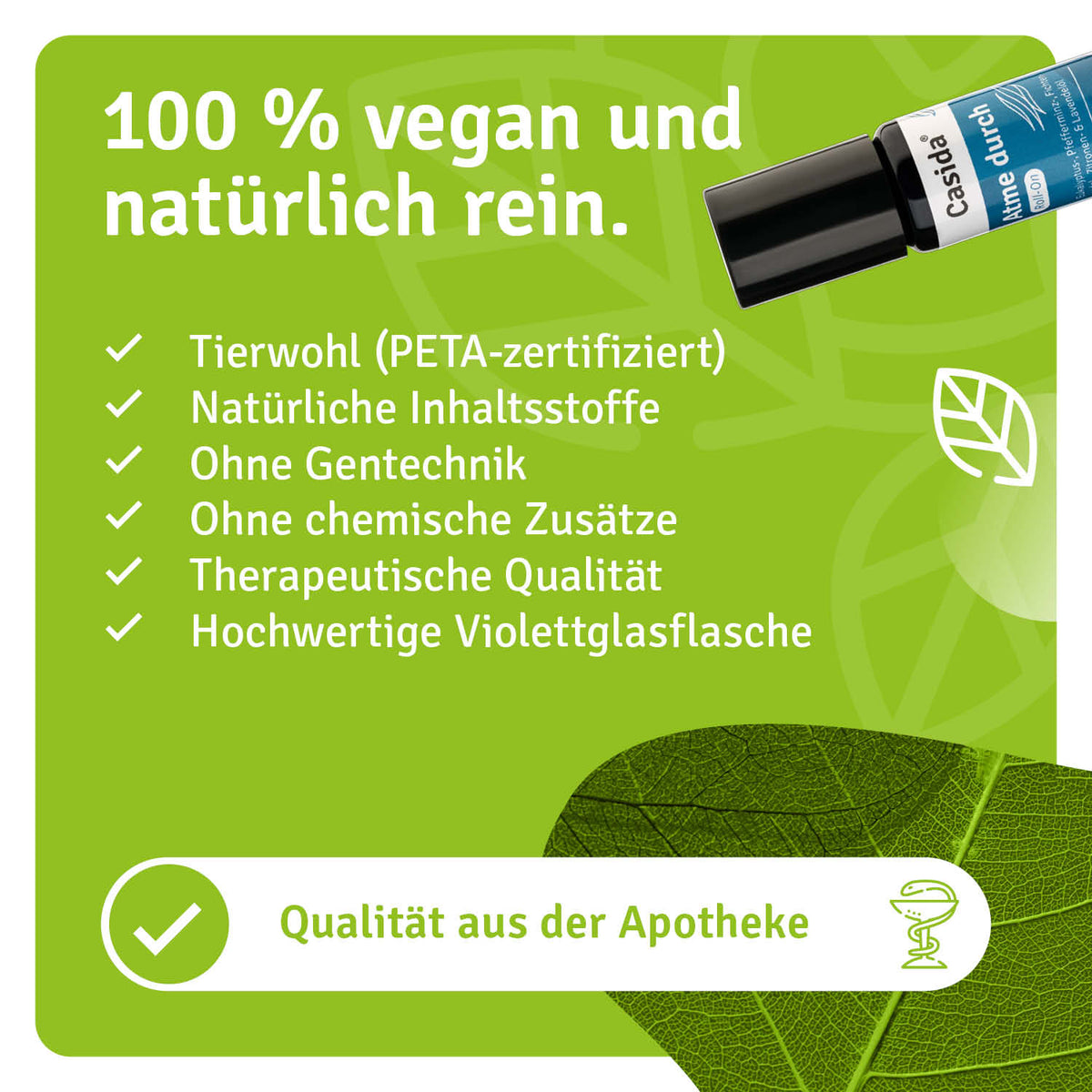 Atme durch Roll-On natürliche Inhaltsstoffe